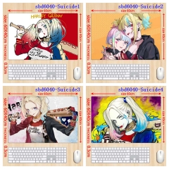 （60X40x0.3cm）8 Styles Suicide Squad Cartoon Anime Mouse Pad