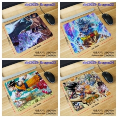5 Styles Dragon Ball Z Cartoon Anime Mouse Pad