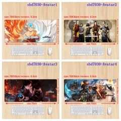 （70x30x0.3cm）8 Styles Avatar: The Last Airbender Cartoon Anime Mouse Pad