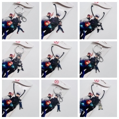 16 Styles Jujutsu Kaisen Cartoon Anime Alloy Keychain/Necklace