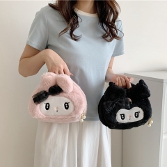 2 Styles Sanrio Kuromi My Melody Cartoon Anime Plush Bag
