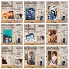 高颜值镜子灯光画DIY名侦探柯南新一小兰创意发光装饰画卧室夜灯