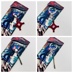 12 Styles Jujutsu Kaisen Cartoon Anime Alloy Keychain/Necklace