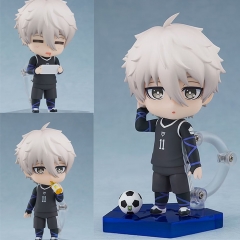 Nendoroid 10CM Bule Lock Nagi Seishiro 2056# Cartoon Anime PVC Figure Toy