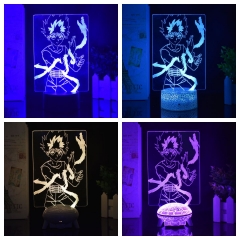 4 Styles 16 Colors Changed Yu Yu Hakusho Cartoon 3D Anime Nightlight