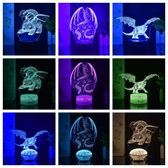 16 Styles 16 Colors Changed  Pokemon Cartoon 3D Anime Nightlight