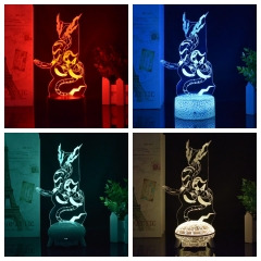 4 Styles 16 Colors Changed Pokemon Cartoon 3D Anime Nightlight