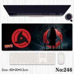 （80*30*0.3cm）3 Styles Naruto Cartoon Anime Mouse Pad