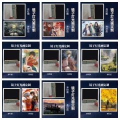 镜面充电款】盗墓笔记吴邪胖子小哥张起灵镜子灯光画卧室氛围感小夜灯