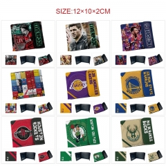 21 Styles Physical Education Cartoon Pattern Purse Anime Short Wallet