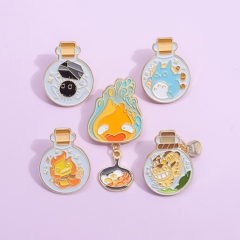 日系卡通动漫周边漂流瓶可爱包包服饰装饰品胸针