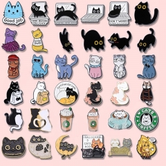 31 Styles Animal Cartoon Anime Alloy Pin Brooch