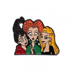 2 Styles Princess Mononoke/Mononoke Hime Cartoon Anime Alloy Pin Brooch