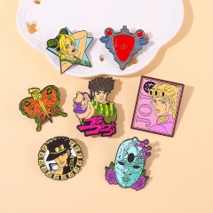 6 Styles Jujutsu Kaisen Cartoon Anime Alloy Pin Brooch
