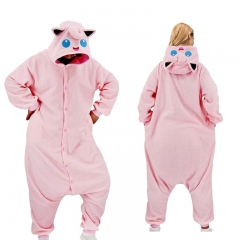 Pokemon Cartoon Cosplay New Kawaii Pyjamas Warm Winter Anime Flannel Pajamas