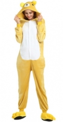 Rilakkuma Cartoon Cosplay New Kawaii Pyjamas Warm Winter Anime Flannel Pajamas