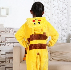 Pokemon Cartoon Cosplay New Kawaii Pyjamas Warm Winter Anime Flannel Pajamas