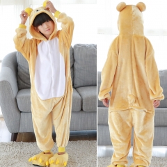 Rilakkuma Cartoon Cosplay New Kawaii Pyjamas Warm Winter Anime Flannel Pajamas