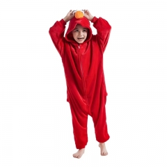 Sesame Street Cartoon Cosplay New Kawaii Pyjamas Warm Winter Anime Flannel Pajamas