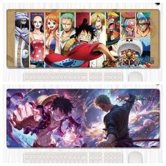 （80*30*0.3CM) 2 Styles One Piece Cartoon Anime Mouse Pad