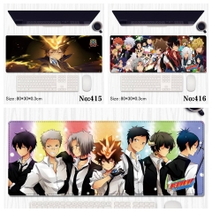 （80*30*0.3CM) 3 Styles Hitman Reborn Cartoon Anime Mouse Pad
