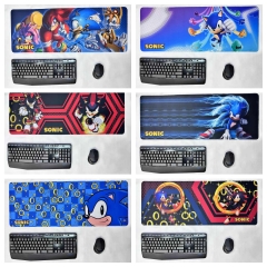 6 Styles 30*79CM Sonic the Hedgehog Cartoon Anime Mouse Pad