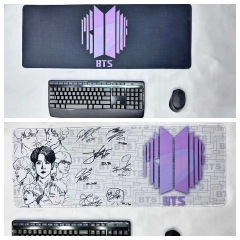 2 Styles 30*79CM K-POP BTS Bulletproof Boy Scouts Cartoon Anime Mouse Pad