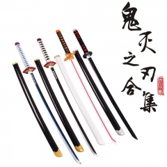 22 Styles 104CM Demon Slayer: Kimetsu no Yaiba Katana Anime Wooden Sword Weapon