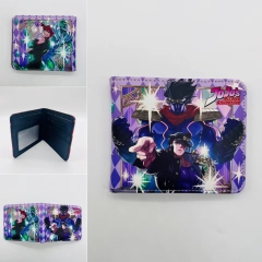 2 Styles JoJo's Bizarre Adventure Cartoon Coin Purse Short Anime Wallet