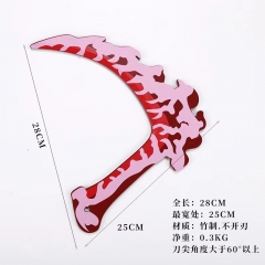 2 Styles Demon Slayer: Kimetsu no Yaiba Giyuutarou Katana Anime Wooden Sword Weapon