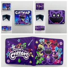 3 Styles Smiling Critters Cartoon Coin Purse Short Anime Wallet