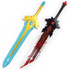 8 Styles Genshin Impact Katana Anime Wooden Sword Weapon