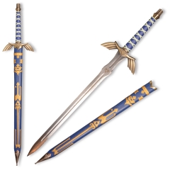120cm游戏武器塞尔达传说驱魔退魔大师之剑林克金属MasterSword