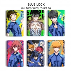 24 Styles Blue Lock Cartoon Anime Tinplate Badge Pin Brooch