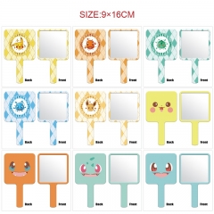 11 Styles Pokemon Cartoon Anime Portable Makeup Mirror