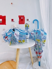 3 Styles Hello Kitty Anime Transparent Umbrella
