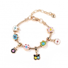 Monster Cartoon Anime Alloy Bracelet