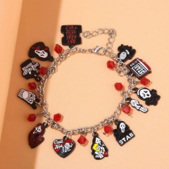 The Nightmare Before Christmas Cartoon Alloy Anime Bracelet