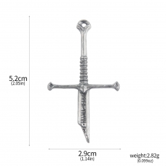 The Lord of the Rings Cartoon Anime Alloy Pin Brooch