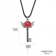 Hazbin Hotel Cartoon Anime Alloy Necklace