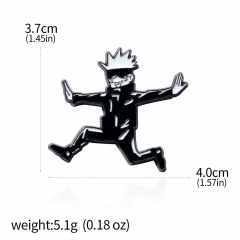 Jujutsu Kaisen Cartoon Anime Alloy Pin Brooch