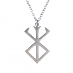Berserk Cartoon Anime Stainless Steel Necklace