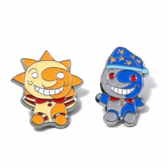 2 Styles Final Fantasy Cartoon Anime Alloy Pin Brooch