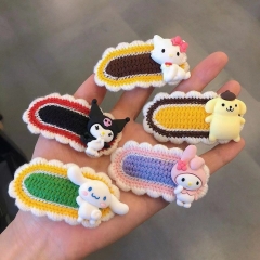 11 Styles Sanrio Kuromi Cinnamoroll My Melody Cosplay Anime Hair Clip HairPin