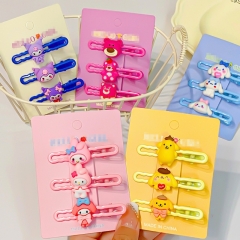 5 Styles Sanrio Kuromi Cinnamoroll My Melody Cartoon Anime Hair Clip