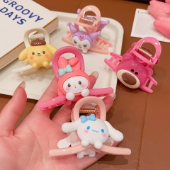 10 Styles Sanrio Kuromi Cinnamoroll My Melody Cartoon Anime Hair Clip