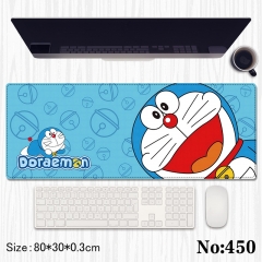 80*30*0.3cm 2 Styles Doraemon Cartoon Anime Mouse Pad