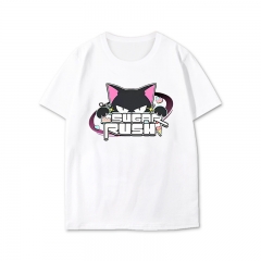 Blue Archive Cartoon Character Anime Cotton T Shirt