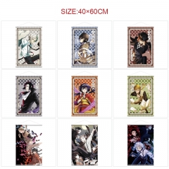 40x60cm 11 Styles Bungo Stray Dogs Cartoon Wall Scrolls Anime Wallscrolls