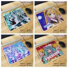 5 Styles Hatsune Miku Cartoon Anime Mouse Pad